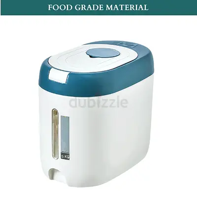 5KG KITCHEN RICE STORAGE BOX – AIRTIGHT SEAL MOISTURE-PROOF CONTAINER FOR DRY GRAINS