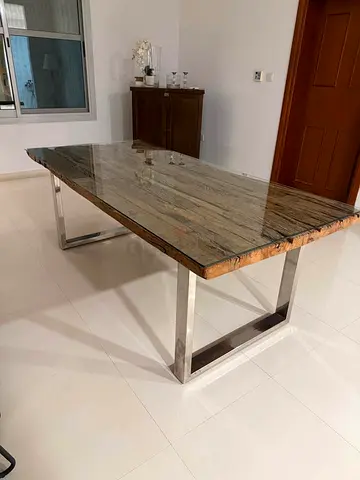 Railway Wood Dining Table Only