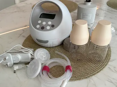 NEW Spectra S1 Pro Hospital-Grade Double Electric Breast Pump – Rechargeable & Portable