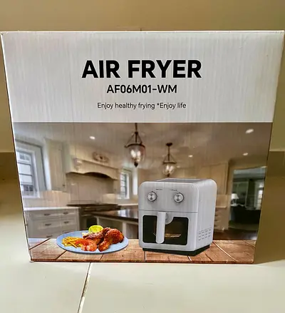 Air Fryer 6L Stainless steel body - Brand New