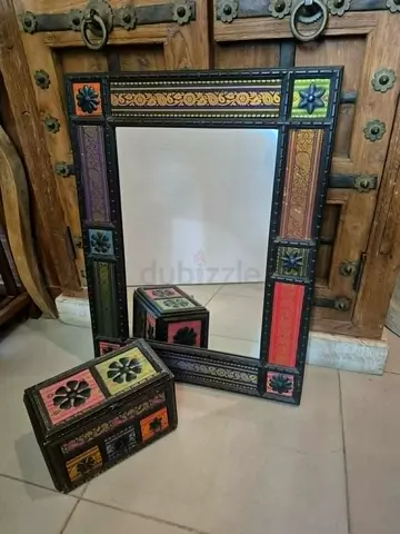 Decorative Marina Mirror and Box