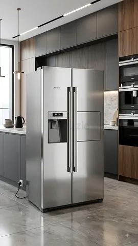 Siemens iQ700 Side-by-Side Refrigerator Freezer – Water Dispenser & Ice Maker