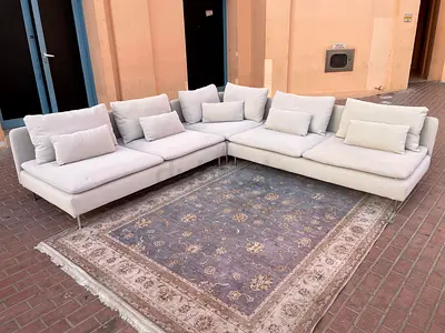 Looking Great Ikea Sodhremn Corner Sofa Beige