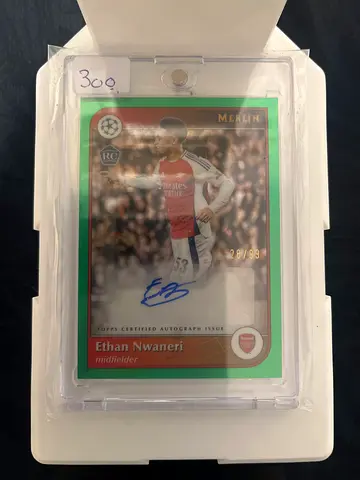 Ethan Nwaneri 2023/24 Arsenal Rookie Card — /99