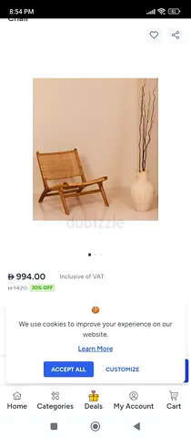 Marina chair 2 pices available