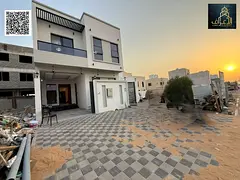 Own a townhouse in Ajman - 5 master bedrooms with a roof - bargain price.