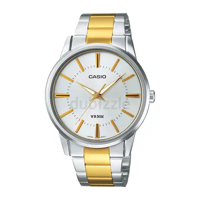 Casio LTP-1303SG-7AVDF Women's Two-Tone Stainless Steel Analog Watch - Water Resistant 50M