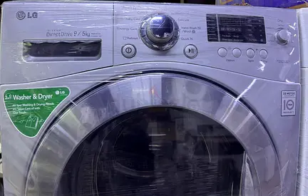 LG Direct Drive 9/5kg Full Washer And Dryer Washing Machine Available 100% working warranty .
