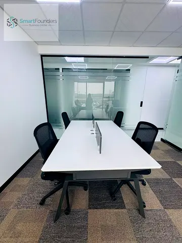 4-Person Flexi Workspace for Rent | Monthly | Furnished | Dubai