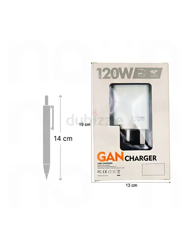 120W GaN Fast Charger for Phone and Laptop