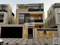 Modern 5-Bedroom Villa with Private Pool for Rent in Al Bahia, Ajman