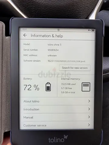 Tolino eReader - good working condition