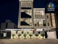 Villa (with elevator) for sale in Ajman | Al Yasmeen area | 6 bedrooms, majlis, 3 living rooms, and 