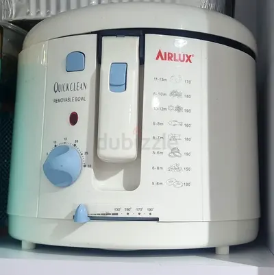 Airlux QuickClean Deep Fryer with Removable Bowl