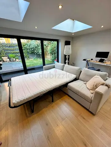 Ikea vimle three seater sofa bed with mattress