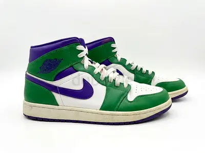 Air Jordan 1 Mid "Incredible Hulk" , Size 45