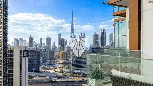 High Floor | Loft | Luxury Furnished | Burj View