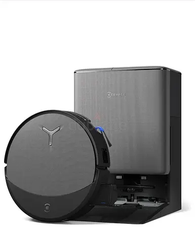 ECOVACS DEEBOT T90 Pro Omni Robot Vacuum Cleaner, 30,000Pa, Charge PowerBoost, OZMO Roller 3.0