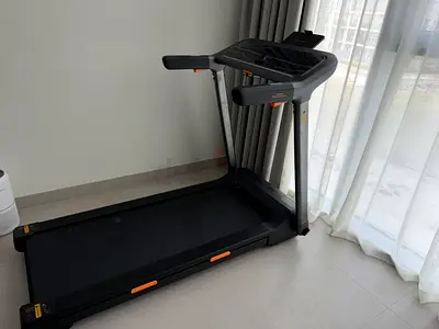 Modern Foldable Home Treadmill with Digital Display
