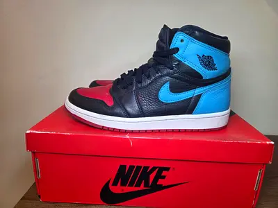 Nike Air Jordan 1 High OG UNC To Chicago Unisex US 8 EU 39 CD0461-046 Box