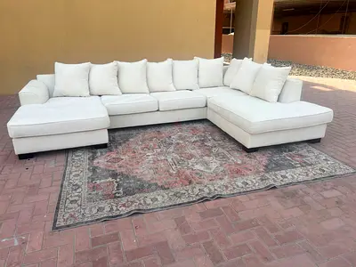 The one Kingston U Shape Sofa Beige