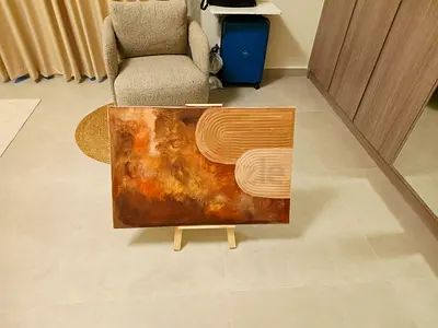 Canvas painting