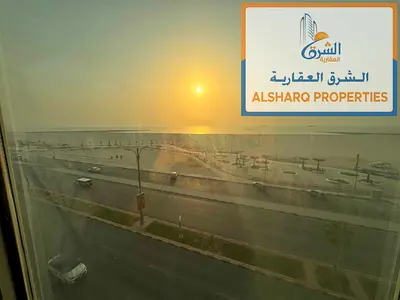 شقة بإطلالة بحرية بسعر مميز مناسبة للسكن العائلي #صيانة مجانية علي المالك