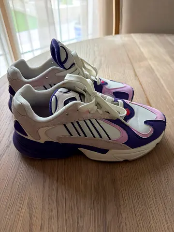 White and Purple Chunky Sneakers - excellent Condition