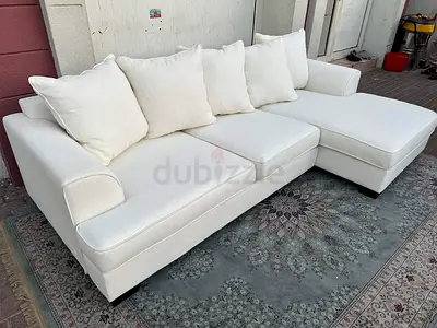 The One Kingston L Shape sofa beige