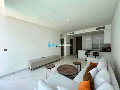 1BR Lagoon & Burj View | Furnished | Balcony | District One Residences 12