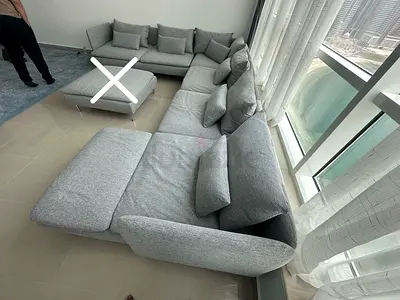 Ikea Sodhremn U Shape Sofa Gray Excellent Condition