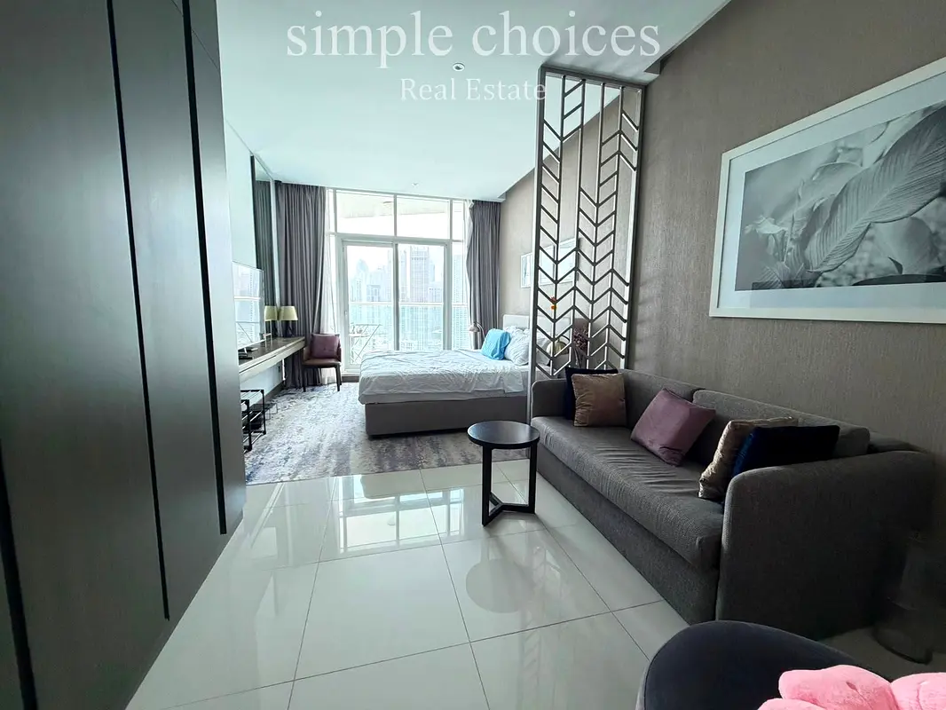 Furnished Studio Apartment for Rent in Prive by DAMAC, Business Bay