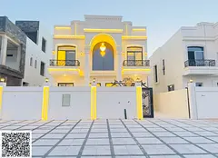 Luxury classic villa for sale in Al Zahia – Ajman | 5 master bedrooms | Freehold