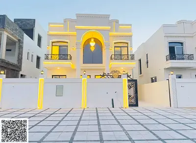 Luxury classic villa for sale in Al Zahia – Ajman | 5 master bedrooms | Freehold