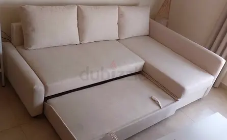 Comfortable L-Shaped Pull Out Sofa Bed