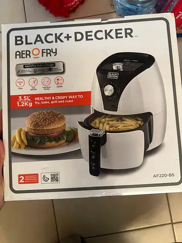 Black+Decker AeroFry 3.5L Air Fryer - Used, Good Condition
