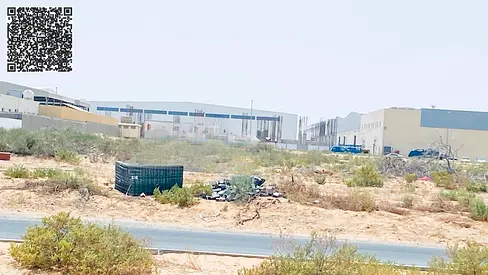 industrial land for sale sajja plot area 205,000 sq.ft. sharjah