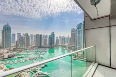 LUX 2BD Yacht Marina Panoramic View | Free Bills + No Commission!
