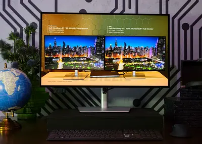 Dell UltraSharp U2725QE 27' 4K Thunderbolt Hub Monitor with Refresh Rate 120Hz, warranty till 2028.