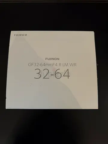 Fujinon GF 32-64mm f/4 R LM WR lens - NEVER USED