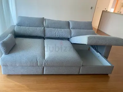 Like brand new IKEA ___ ESKELSTUNA Sofa Bed with Storage