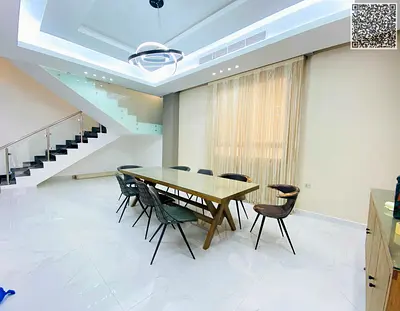 Modern 5-Master-Bedroom Furnished Villa for Rent in Al Yasmeen, Ajman