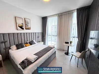 Studio flat available with swimming pool GYM and car parking fully furnished in al riff 6 in Arada Sharjah