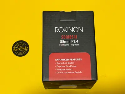 Rokinon Series II 85mm F1.4 Weather Sealed High Speed Lens for Nikon F mount