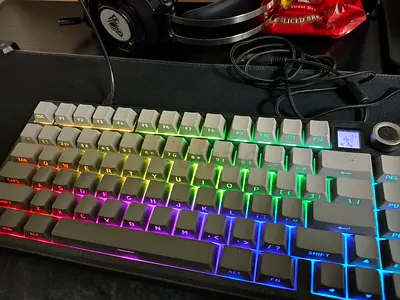 Aula F75 Pro Gaming Keyboard and Logitech Mouse