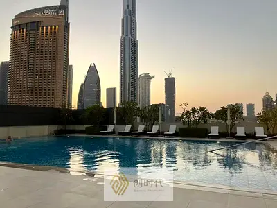Linked To Dubai Mall | 1BHK+1 Study Room | Low Floor