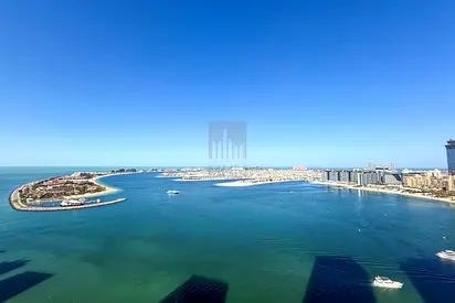 Full Palm and Sea View | High Floor | Furnished