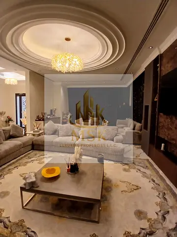 Fully Furnished 4BR Villa + Maid | Private Pool | Service Block
