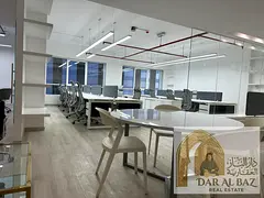 Unfurnished office for annual rent in Sharjah – Al Qasba, free AC, parking, attestation, and 1 mon