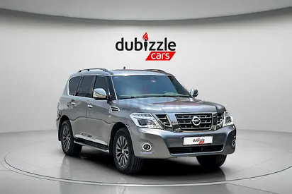 AED 1444/month | 2019 Nissan Patrol LE Platinum | GCC Specs | Ref#508550